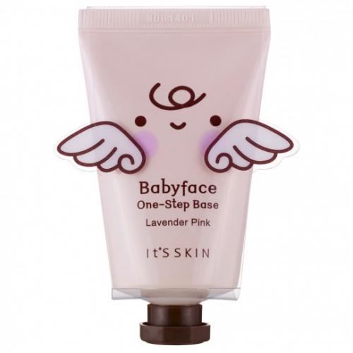 It's Skin, Babyface, One-Step Base Lavender Pink SPF 15 PA++ (Baza pod makijaż 3 w 1)