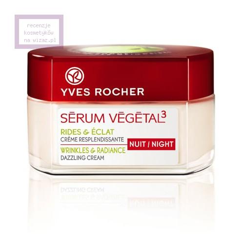 Yves Rocher, Serum Végétal 3, Rides & Eclat Creme Resplendissante (Krem przeciwzmarszczkowy na noc przywracający blask)