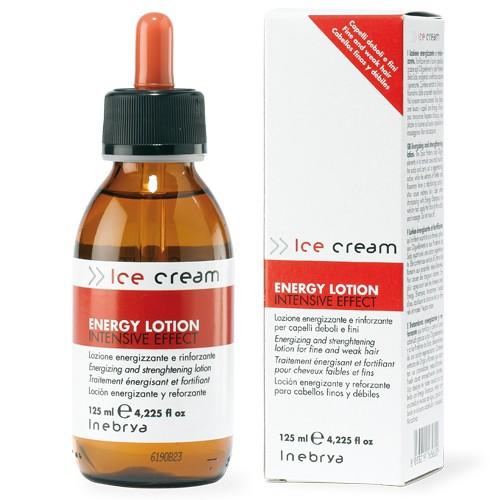 Inebrya, Ice Cream, Intensive Effect Energy Lotion (Lotion stymulujący skórę głowy płyn przeciw wypadaniu włosów)