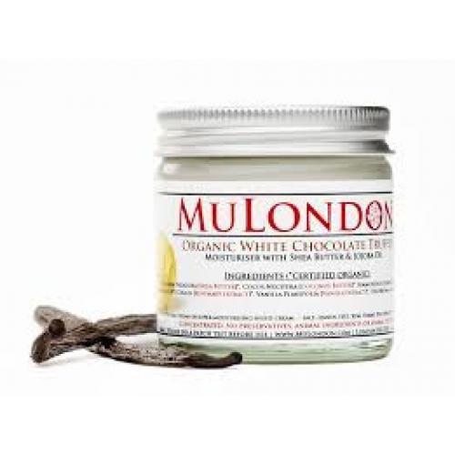 MuLondon, Organic White Chocolate Truffle Moisturiser (Organiczny krem z białej czekolady)