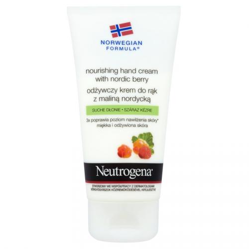 Neutrogena, Formuła Norweska, Nourishing Hand Cream with Nordic Berry (Odżywczy krem do rąk z maliną nordycką)