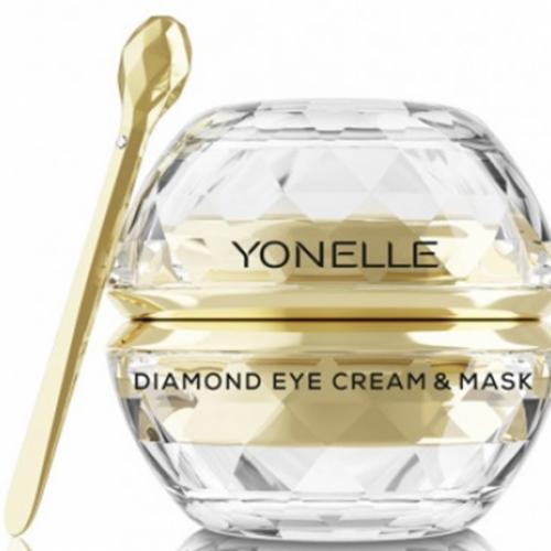 Yonelle, Diamond Eye Cream & Mask (Diamentowy krem i maska pod oczy i na usta)