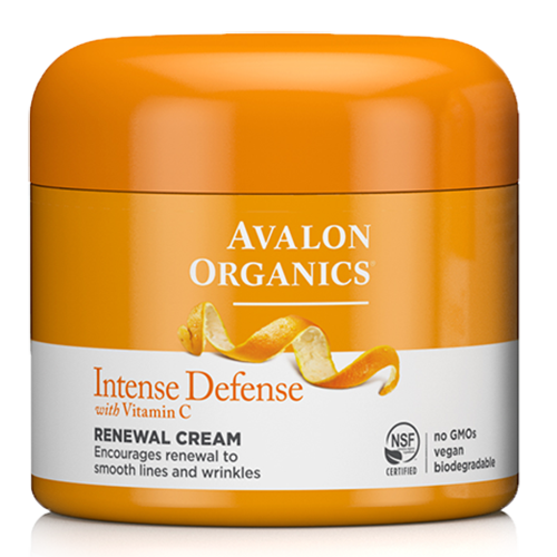 Avalon Organics, Vitamin C, Sun Aging Defense, Renewal Facial Cream (Krem odnawiający)