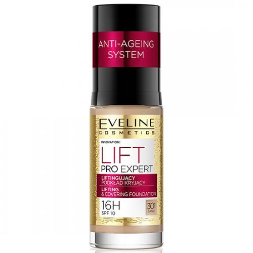 Eveline Cosmetics, Lift Pro Expert, Liftingujący podkład kryjący