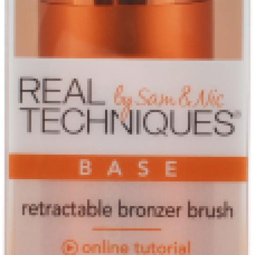 Real Techniques, Retractable Bronzer Brush 01417 (Wysuwany pędzel do bronzera duo - fibre)