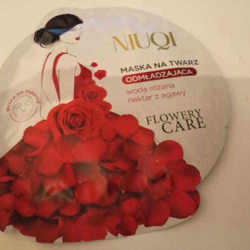 Niuqi, Flowery Care, Maska na twarz odmładzająca