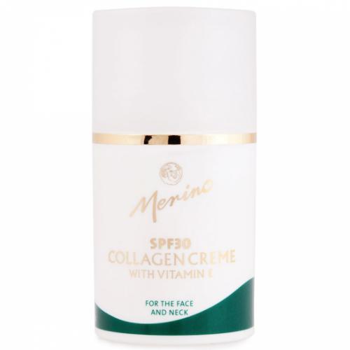 Merino Skincare, Collagen Creme (Krem kolagenowy z lanoliną i witaminą E, SPF30 UVA/UVB)