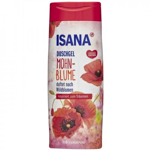 Isana, Mohnblume Duschgel (Żel pod prysznic `Kwiat maku`)