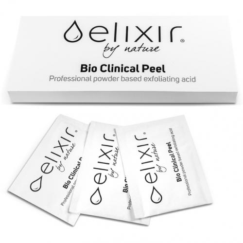 Elixir by nature, Bio Clinical Peel, Professional Powder Based Exfoliating Acid (Kwasowy system eksfoliacji profesjonalnej)