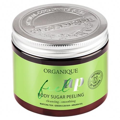 Organique, Feel Up, Body Sugar Peeling (Oczyszczający peeling cukrowy `Terapia Energetyzująca`)