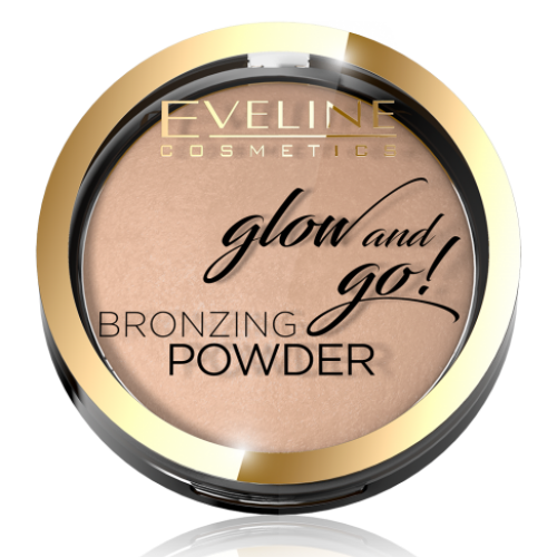 Eveline Cosmetics, Glow and Go Bronzing Powder (Wypiekany puder brązujący)