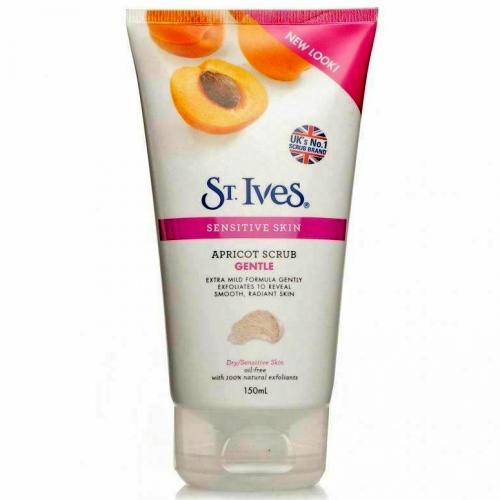 St. Ives, Sensitive Skin, Apricot Scrub Gentle (Morelowy peeling do wrażliwej skóry)