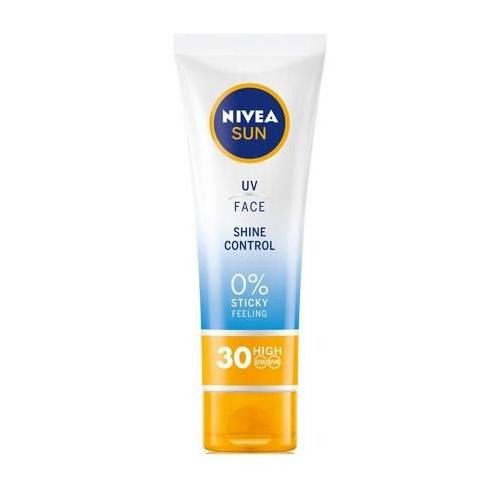 Nivea, Sun, Shine Control UV Face SPF 30 Mattifying Effect (Krem do twarzy matujący z filtrami UV SPF 30)