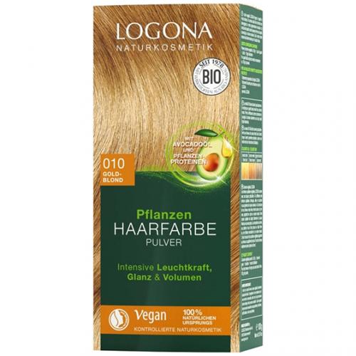 Logona, Pflanzen Haarfarbe (Roślinne farby do włosów w proszku - blondy)