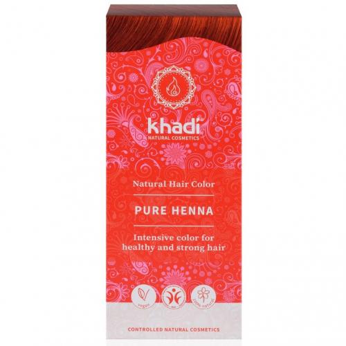 Khadi, Herbal Hair Colour, Red (Ziołowa farba do koloryzacji włosów `Czerwień`)