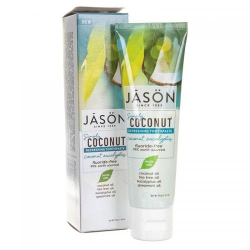 Jason Natural, Simply Coconut Refreshing Toothpaste (Kokosowa pasta do