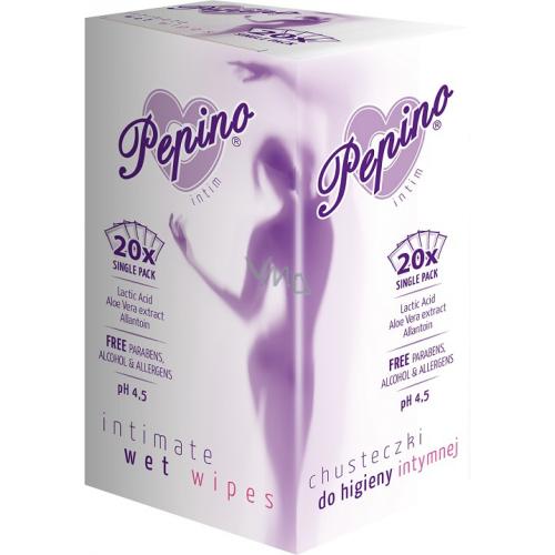 Pepino, Intim, Intimate Wet Wipes (Chusteczki do higieny intymnej)