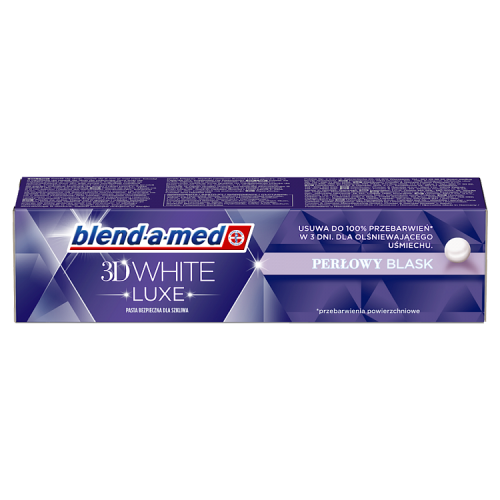 Blend - a - med, 3D White Luxe Instant Pearl Glow (Wybielająca pasta do zębów)