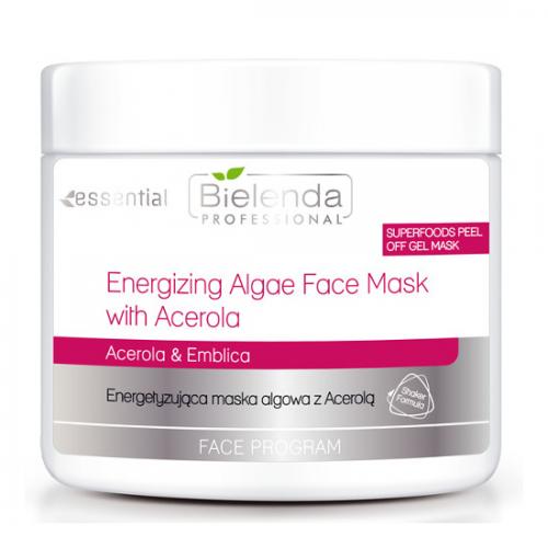 Bielenda Professional, Face Program, Energizing Algae Face Mask with Acerola (Energetyzująca maska algowa `Acerola`)