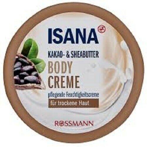 Isana, Body Creme Sheabutter & Kakao (Krem do ciała z masłem shea i kakao)