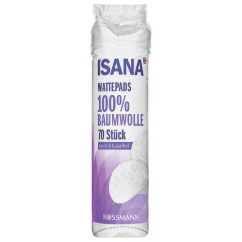 Isana, Wattepads 100% Baumwolle (Płatki kosmetyczne)