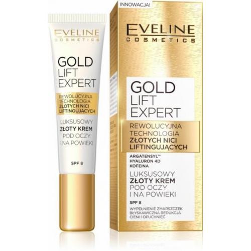 Eveline Cosmetics, Gold Lift Expert, Luksusowy złoty krem pod oczy i na powieki
