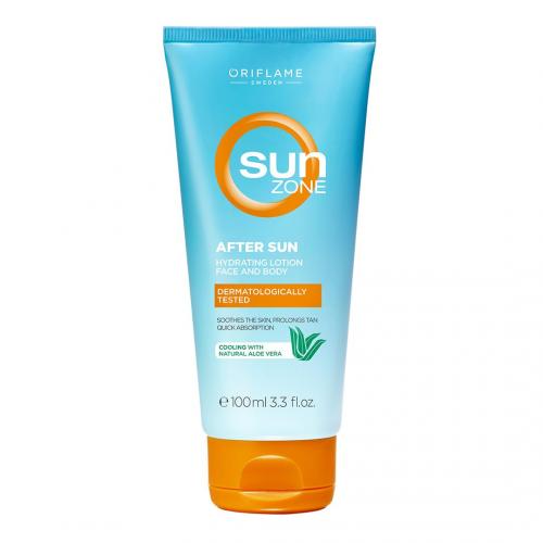 Oriflame, Sun Zone, After Sun Hydrating Lotion Face and Body (Nawilżający balsam po opalaniu do twarzy i ciała)