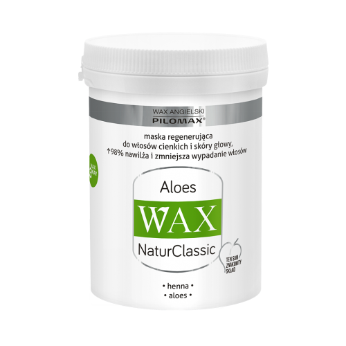 Laboratorium Pilomax, NatureClassic Wax Aloes, Maska do włosów cienkich bez objętości