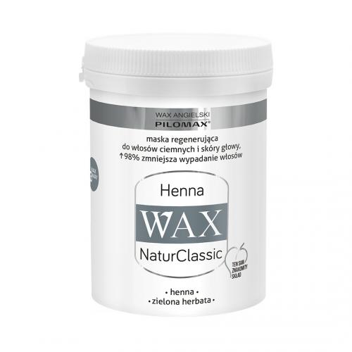 Laboratorium Pilomax, Henna Wax, Regenerująca maska do włosów ciemnych (stara wersja)