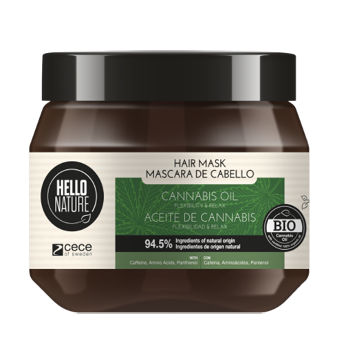 Cece of Sweden, Hello Nature, Hair Mask Cannabis Oil (Maska do włosów z olejem konopnym)