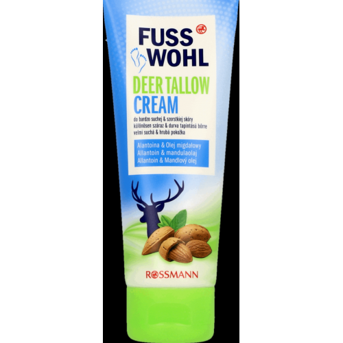 Fusswohl, Hirschtalg Creme (Krem do stóp z łoju jelenia)