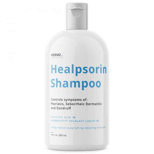 Hermz Laboratories, Healpsorin Shampoo (Szampon dermatologiczny do pielęgnacji skóry głowy ze zmianami łuszczycowymi)