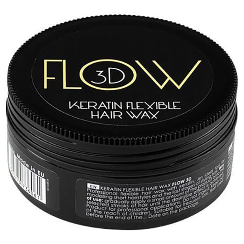 Stapiz, Flow 3D, Kreatin Flexible Hair Wax (Wosk elasyczny z keratyną)
