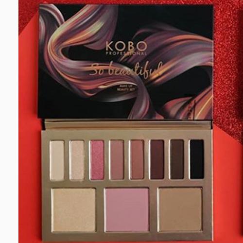 Kobo Professional, So Beautiful Eyeshadow Palette (Paleta do makijażu twarzy i oczu)