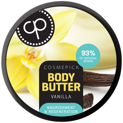 Cosmepick, Vanilla , Nourishment & Regeneration Body Butter (Masło do ciała odżywczo-regenerujące `Wanilia`)