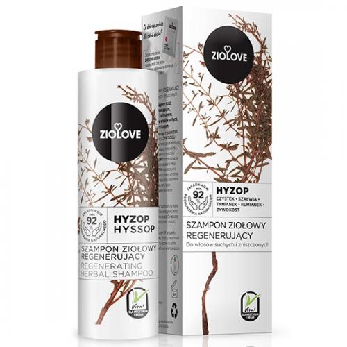 Ziolove, Regenerujący szampon ziołowy `Hyzop`