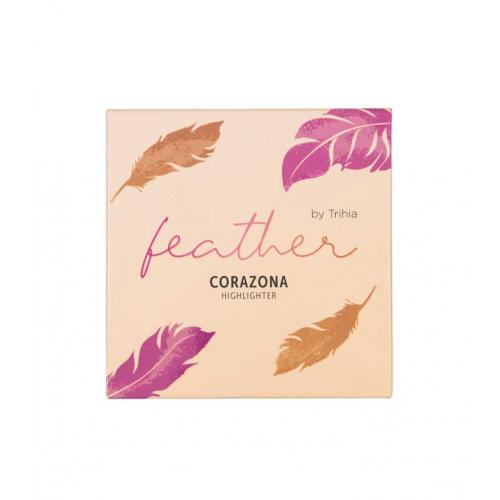 Corazona, Feather Collection by Trihia, Touch Ma Soul Highlighter (Rozświetlacz w kamieniu)