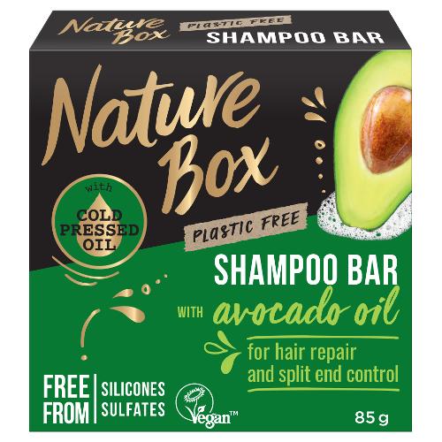 Nature Box, Szampon w kostce z olejem z awokado