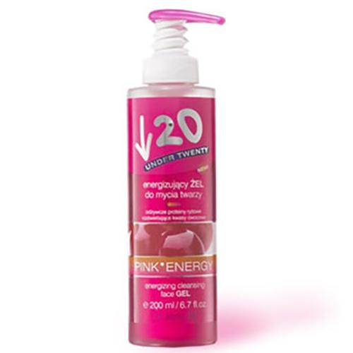 Under Twenty, Pink Energy, Energizujący żel do mycia twarzy