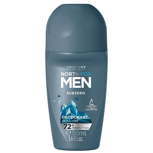 Oriflame, North For Men, Subzero Deodorant Roll-On (Dezodorant antyperspiracyjny w kulce)
