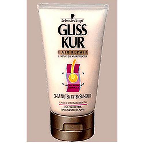 Schwarzkopf Gliss Kur, Intensywna odżywka 3-minutowa do włosów farbowanych i po trwałej