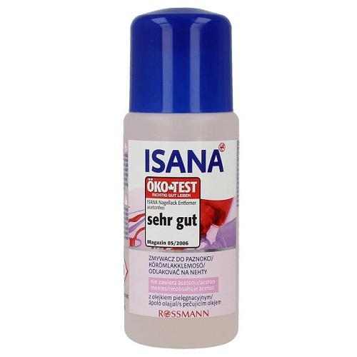 Isana, Nagellack Entferner (Bezacetonowy zmywacz do paznokci) (stara wersja)