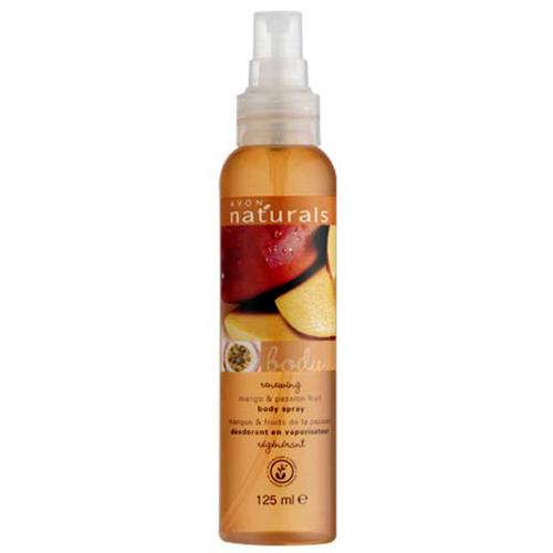 Avon, Naturals, Mango & Passion Fruit, Renewing Body Spray (Odświeżający spray do ciała `Mango i passiflora`)
