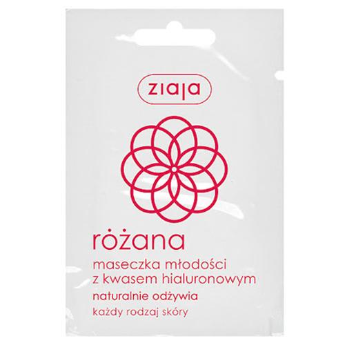 Ziaja, Różana, Różana maseczka młodości z kwasem hialuronowym