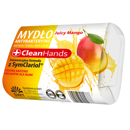 CleanHands, Mydło w kostce antybakteryjne `Juicy Mango`