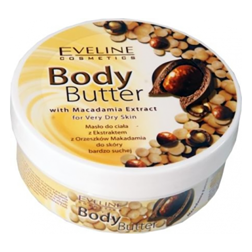 Eveline Cosmetics, Masło do ciała z ekstraktem z orzeszków Makadamia do skóry bardzo suchej