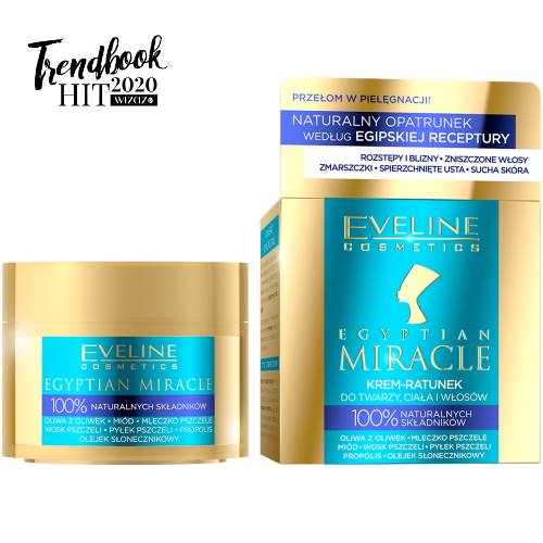 Eveline Cosmetics, Egyptian Miracle, Krem - ratunek do twarzy, ciała i włosów