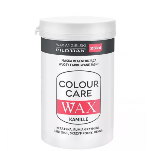 Laboratorium Pilomax, ColourCare, Kamilla WAX, Maska do włosów farbowanych jasnych