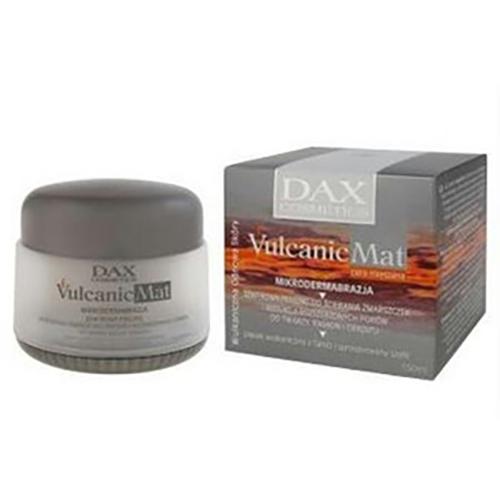 Dax Cosmetics, Vulcanic Mat, Mikrodermabrazja - szafirowy peeling do ścierania zmarszczek i redukcji rozszerzonych porów