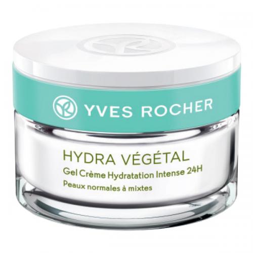 Yves Rocher, Hydra Vegetal, 24H Intense Hydrating Gel Cream (Żel - krem intensywnie nawilżający 24h)